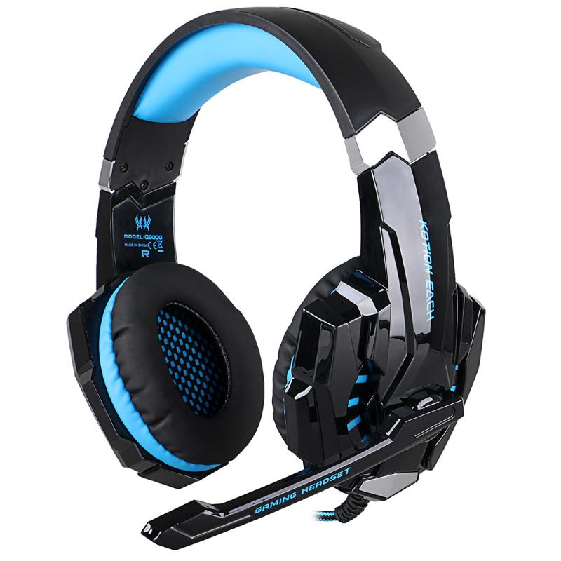 

Best KOTION EACH G9000 3.5mm Game Gaming Headphone Headset Earphone With Mic LED Light For Laptop Tablet / / Mobile Phones