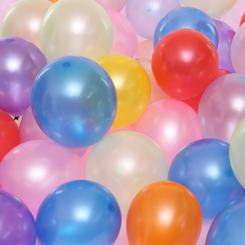 

100pcs/lot 10inch Rose Pearl Latex Balloon Inflatable Round Balloons Wedding Happy Birthday Party Decoration for Children Gift