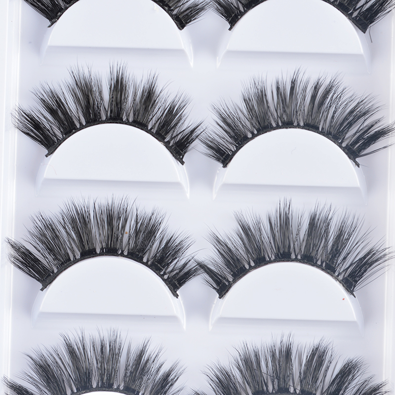 

NEW 5 pairs mink eyelashes false lashes mink 3d fake eyelash extension make up cilios natural long cruelty free lash