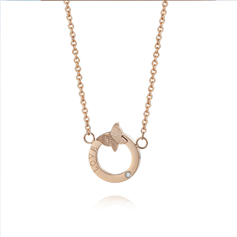 

Fashion Necklaces for Women 2020 Statement Butterfly Necklace Jewelry Love Memory Wedding Necklace Valentine's Day