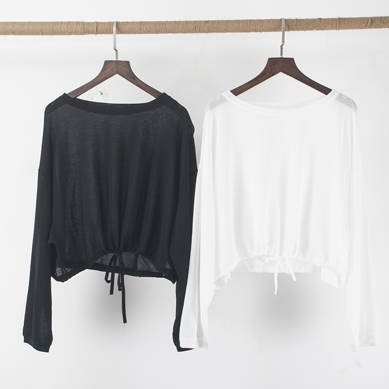 

New Long Sleeves Practice Wear Latin Dance Dresses For Women Jazz Group Yoga Ballroom Rave Hip Hop Dance Training Costume BL4146, Black