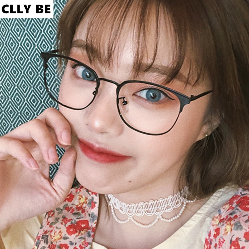 

metal glasses frame women eyewear frames glasses frame full-rim eyeglasses optical Brand Designer Retro