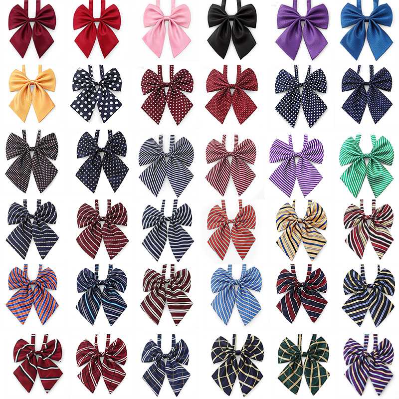 

LOW PRICE! Adjustable Striped Plaid Women Bowtie Formal Style Female Lady 32 styles Tie Slim Tie Cravat Collar Papillon Neckwear