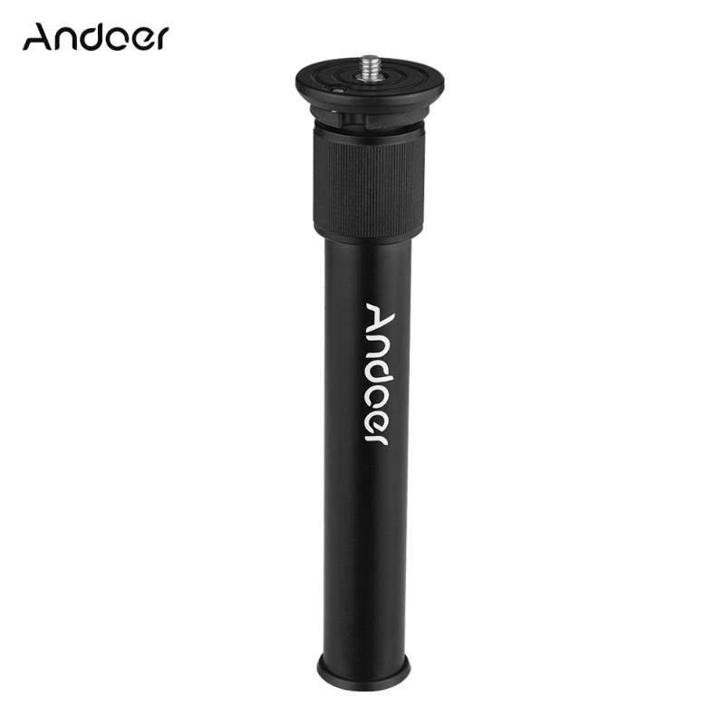 

Andoer Aluminum Alloy 2-Section Tripod Center Column Shaft Extension Tube