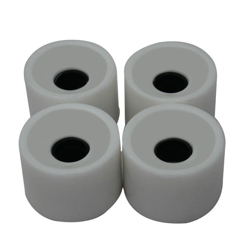 

Skateboard Wheels Bearings Elastic PU Wearable Flexible Durable 70x51 Sports, Yellow