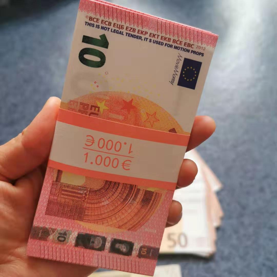 

quality prop euro money billet 10 20 50 100 euro money billet euro 20 play money