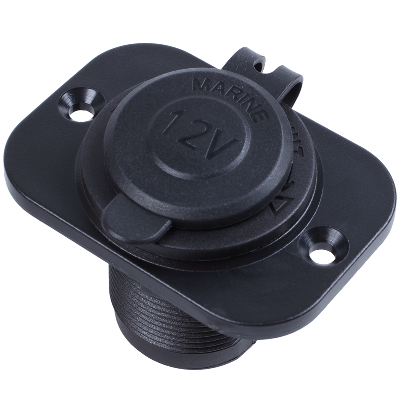 

Cigarette Marine Moto Lighter Power Plug (Black