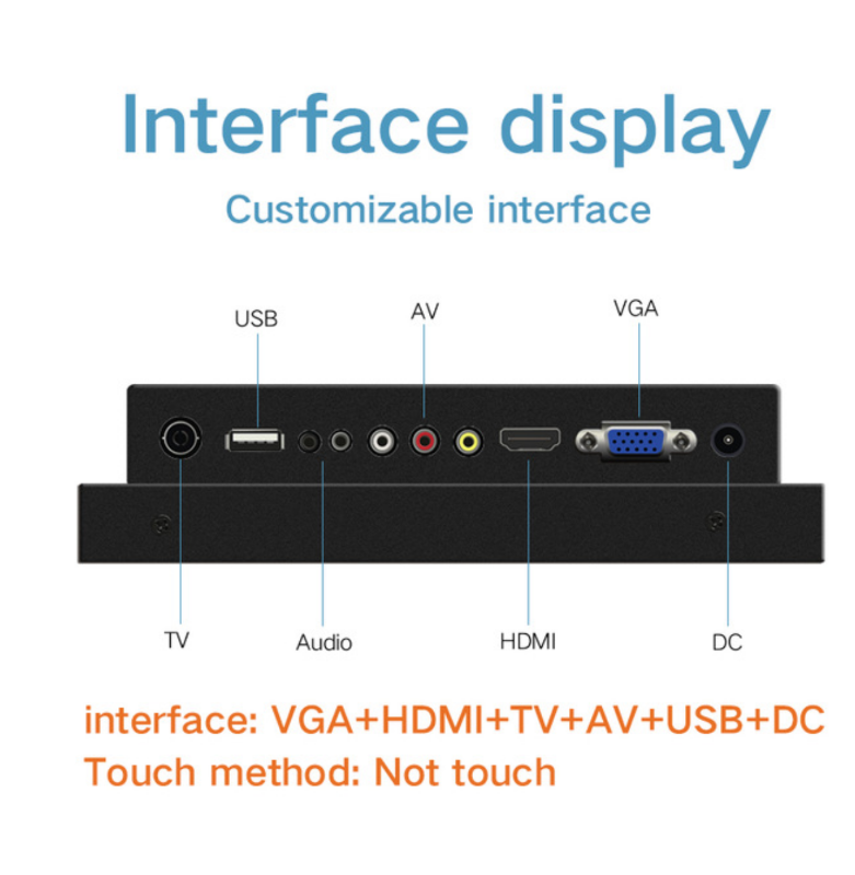 

8 Inch LCD Touch Screen Car PC Monitor,industrial monitor