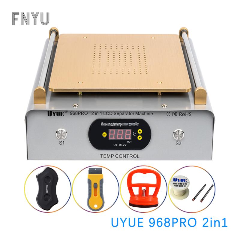 

Glass LCD touch screen separator UYUE 968Pro built-in pump vacuum maximum 14 inch mobile phone disassembly and maintenance tools