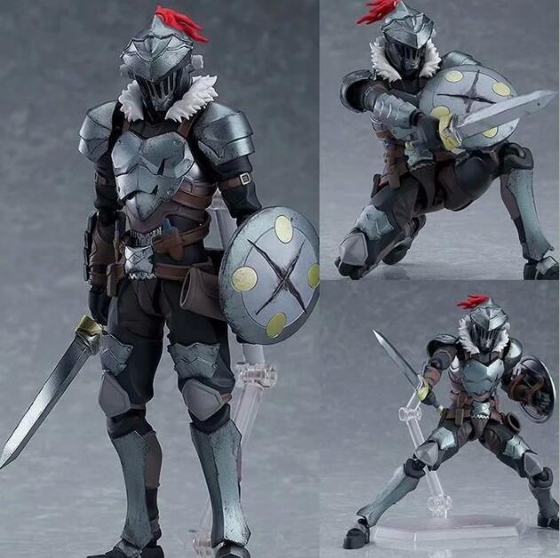 

Anime Figma 424 Goblin Slayer PVC Action Figure New doll toy No Box 15cm