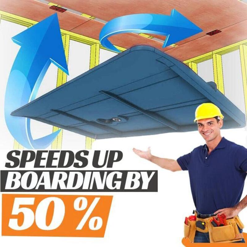 

Portable Ceiling Positioning Plate Fixing Board Easily Carrying Supporting Install Plasterboard Lightweight Gadgets
