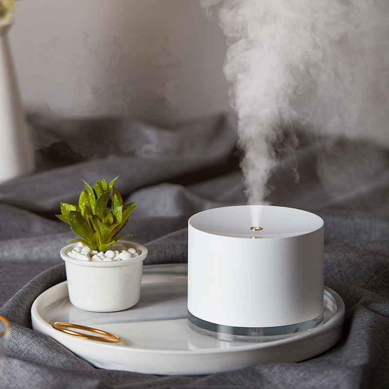 

780ML Large Capacity Air Humidifier Simple 2000MAH Rechargeable USB Ultrasonic Water Mist Maker Oil Diffuser Humidifier for Home