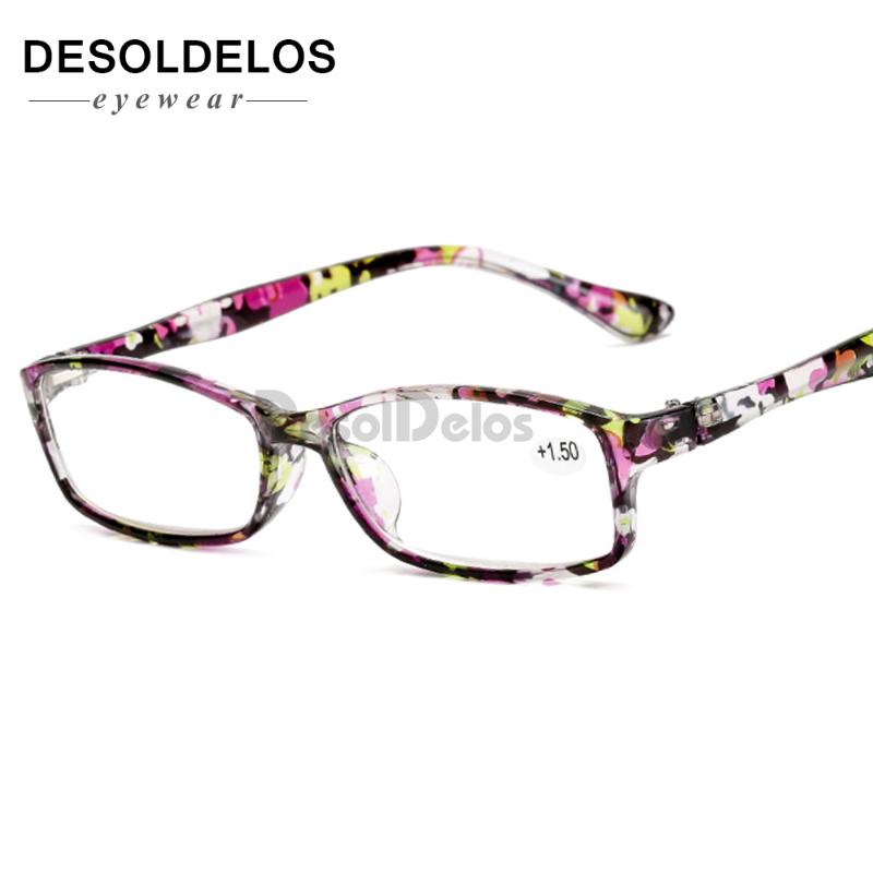 

new Reading Glasses Presbyopic Eyewear Male Female Far sight Glasses Full Frame Ultra Light Black with strength +100 to +400