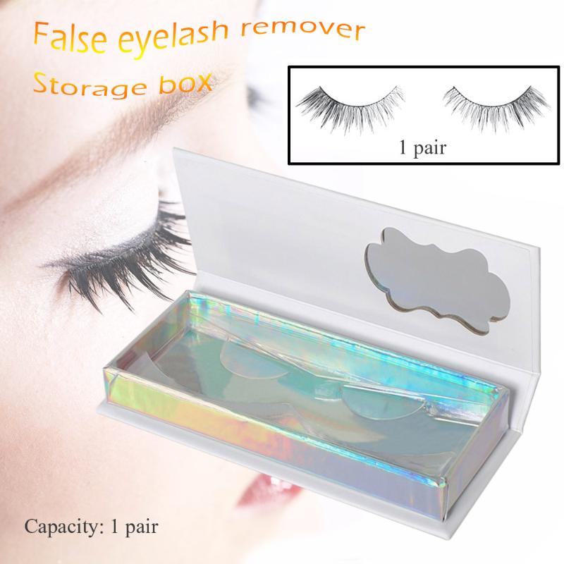 

1pc Empty False Eyelash Care Storage Case Container Holder Compartment Tools Empty Container Box for False Eyelashes Maquiagem