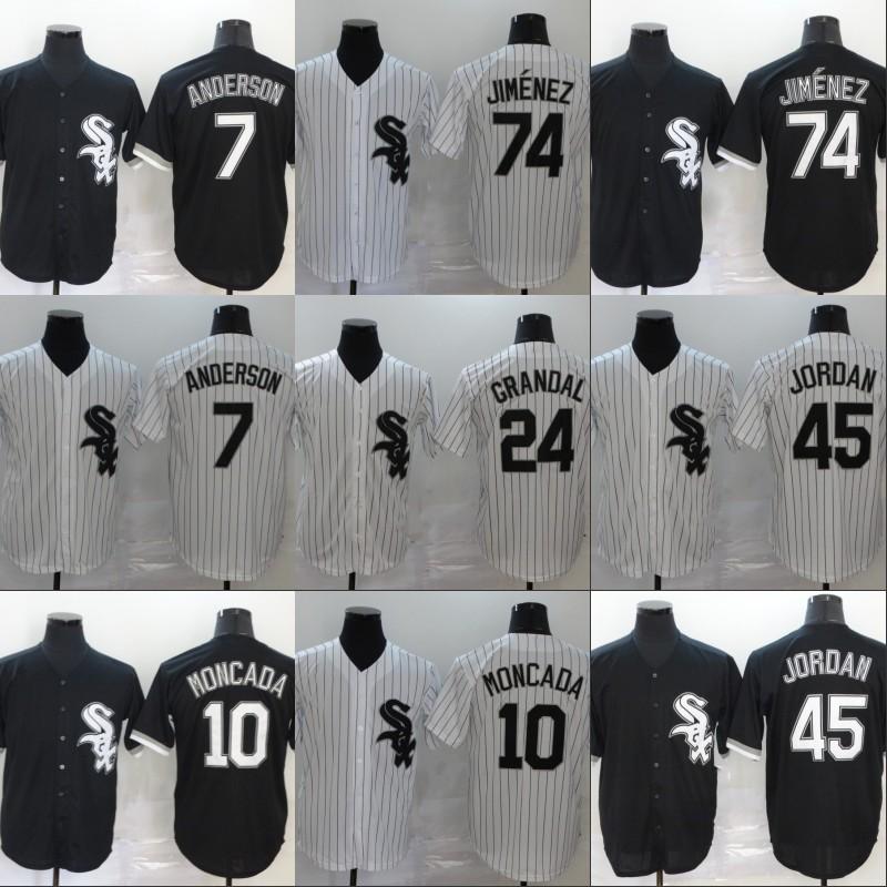 

Mens Chicago Jersey 7 Tim Anderson 10 Yoan Moncada 24 Yasmani Grandal 45 Michael JD 74 Eloy Jimenez All Stitched Baseball Jerseys, Colour 2
