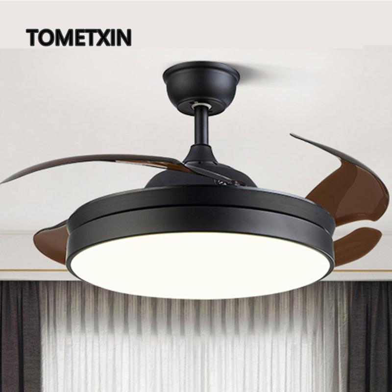 

42 inch ceiling fan lamp control with lights remote control silent ventilator 110v fans lamp for home controlled 65w