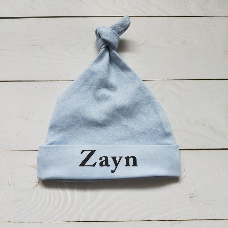 

Custom Print Name Baby Hat Spring Autumn Cotton Newborn Hat Personalized Baby Hats Children Beanies Unisex Kids Infant Caps