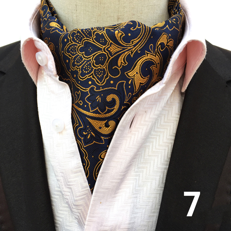 

Men Cravat Scarves Neck Ties Gift Fashion for Wedding Party Prom Business Suit HSJ88
