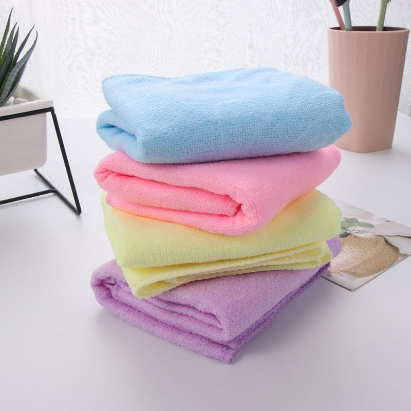 

Towel Cartoon Microfiber Absorbent Beach Bath Towels Nano Ultrafine Fiber Quick-dry Bear Kitchen Clean, Pink