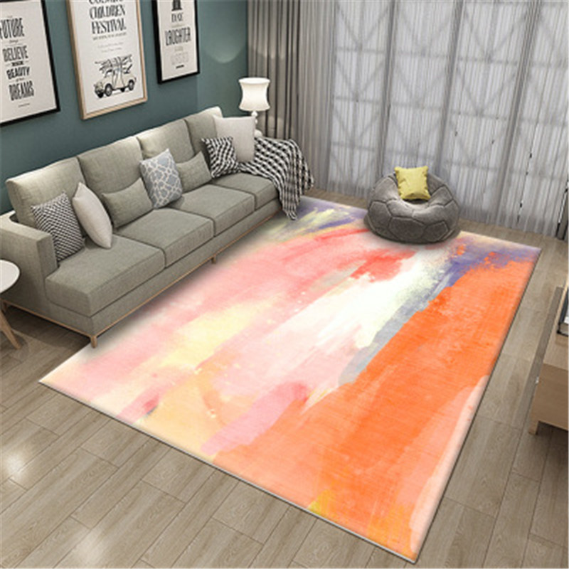 

Modern Nordic Polyester Carpets Soft 3D Flower Print Area Rugs For Living Room Bedroom Decor Mats Antiskid Washable Carpets, 22