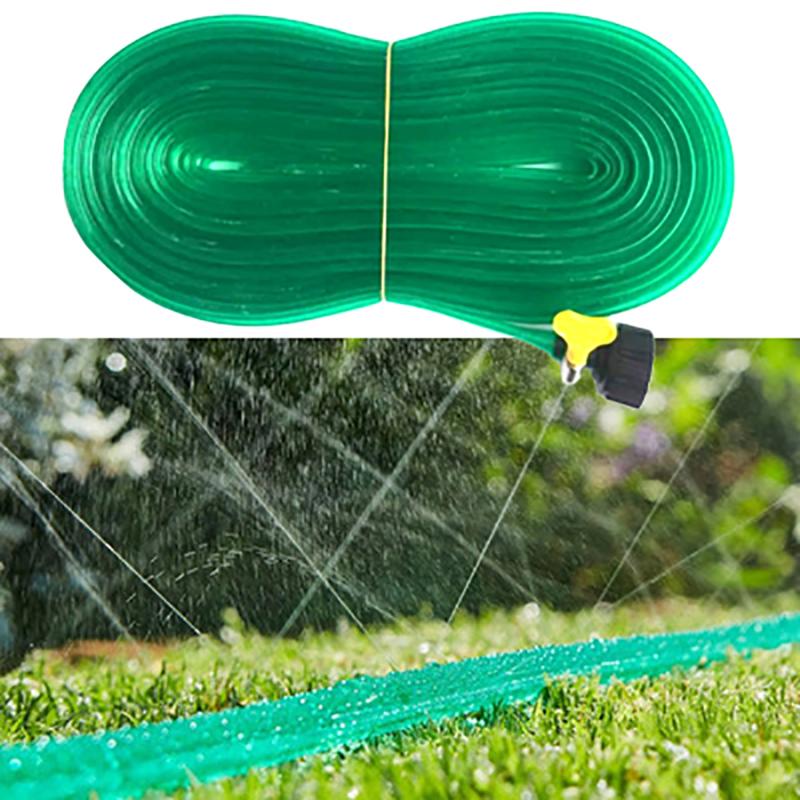 

Garden Hose Lawn Infiltration Pipe Sprinkler Water With Fine Spray Lawn Drip Irrigation Leaky Plant Toys For Garden Supplies, Green