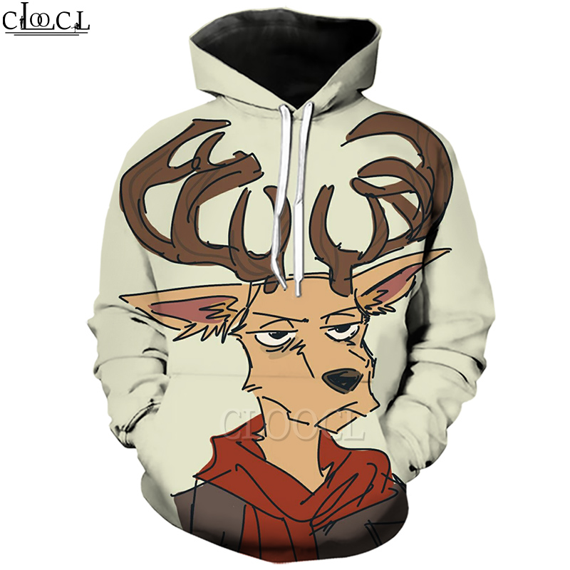 

CLOOCL Anime BEASTARS Hoodie 3D Print Street Style Hoodies Hip Hop Sweatshirts Harajuku Hot Selling Coat Tracksuit, Hoodie 1
