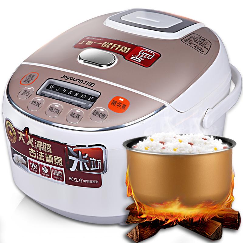 

220V Electric Rice Cooker Micro-pressure Mini Rice Cooker Porridge Soup Stewing Smart Booking Non-stick Inner Pot 600w 3L