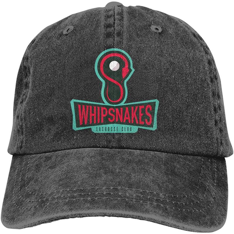 

Whipsnakes Lacrosse Baseball Cap Adjustable Trucker Hat, Black
