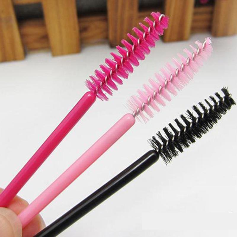 

50Pcs/Bag Silicone Head Disposable Mascara Wands Eyelash Brushes Lash Extention Makeup Tool