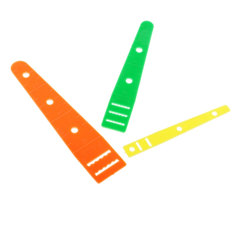 

3 Sizes Assorted Plastic Threading Wear Elastic Band Tool Elastic Threader Glides Guides DIY Needleworking Sewing Accessories