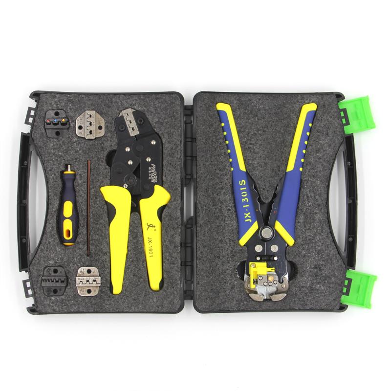 

PARON Wire Crimpers Multifunctional Engineering Ratcheting Terminal Crimping Pliers Wire Strippers Bootlace Ferrule Crimper Tool