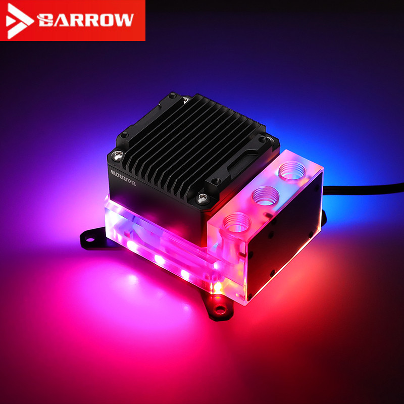 

Barrow INTEL/AMD/X99/X299 Multi-platform CPU water block integrated pump and reservoir LTPRK-04 Free shipping