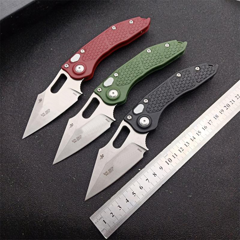 

High quality automatic Knife Custom Stitch Folding Knife CTS-XHP D2 Blade Nylon glass fiber Handle Tactical Survival Camping pocket knife