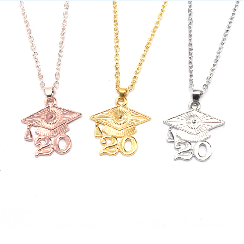 

Fashion 2020 Pendant Necklace School Classmates Graduation Gift Souvenir Jewelry Necklace Souvenir Jewelry Gift