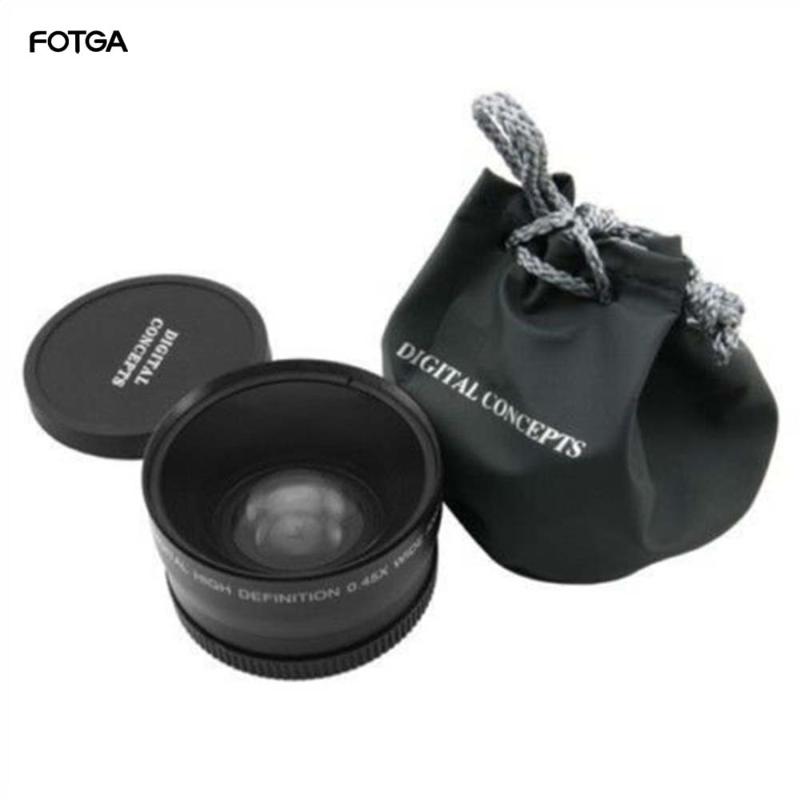 

FOTGA 58mm 0.45x Wide Angle & Macro Conversion Fixed Focus Lens 0.45x 58 for CANON NIKON SONY 58MM Lens
