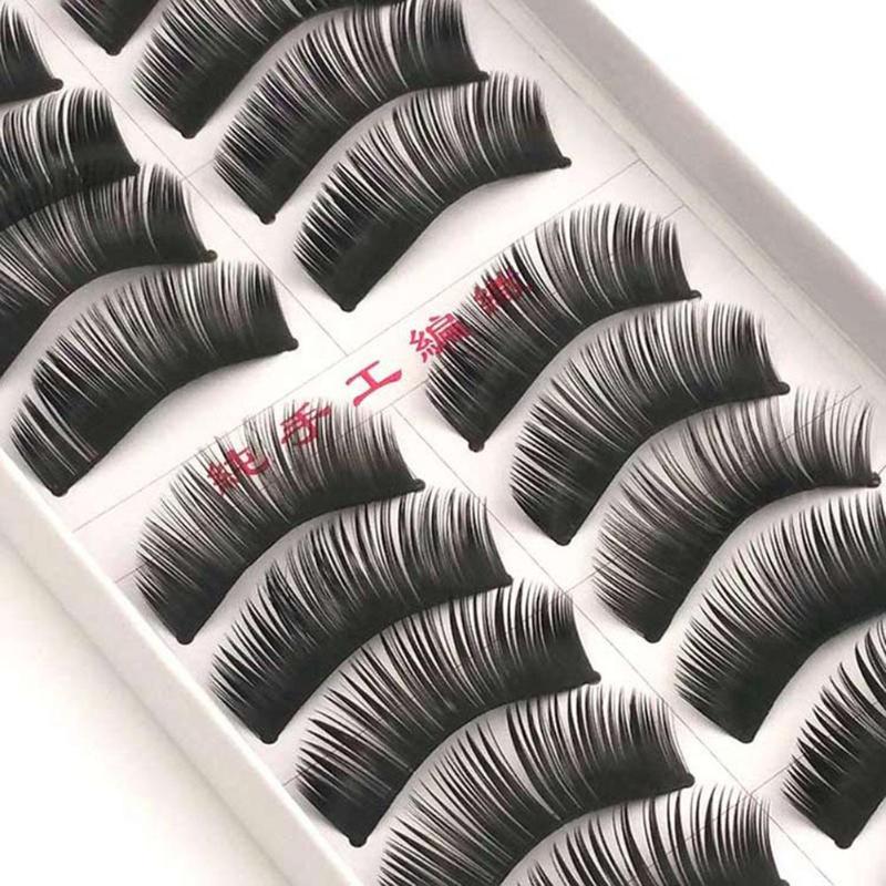 

10 pairs Mink Hair False Eyelashes Natural/Thick Long Eye Lashes Makeup Beauty Eyelash Extension Makeup Tools