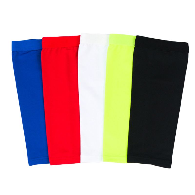 

Sports Cycling Arm Warmers Elbow Support Compression Sleeves Breathable Protector for Fitness UV Protection Basketball, White