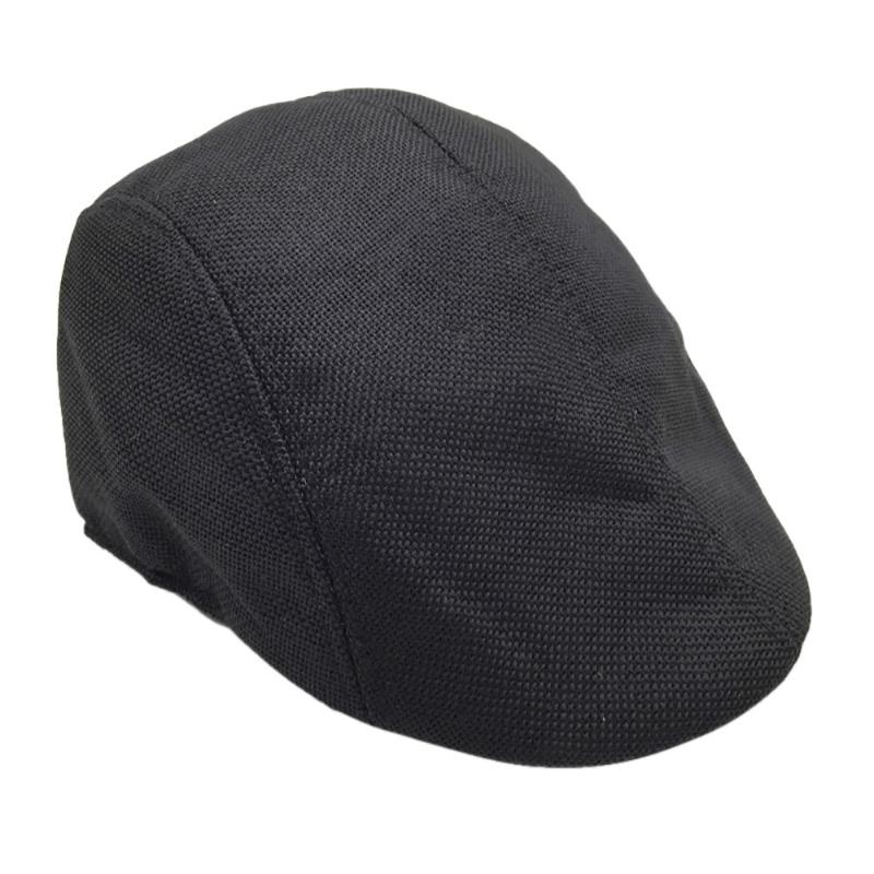

New hat Men Summer Visor Hat Sunhat Mesh Running Sport Casual Breathable Beret Flat Cap Outdoor Cap Men and Woman Ha Dropship#3, Beige