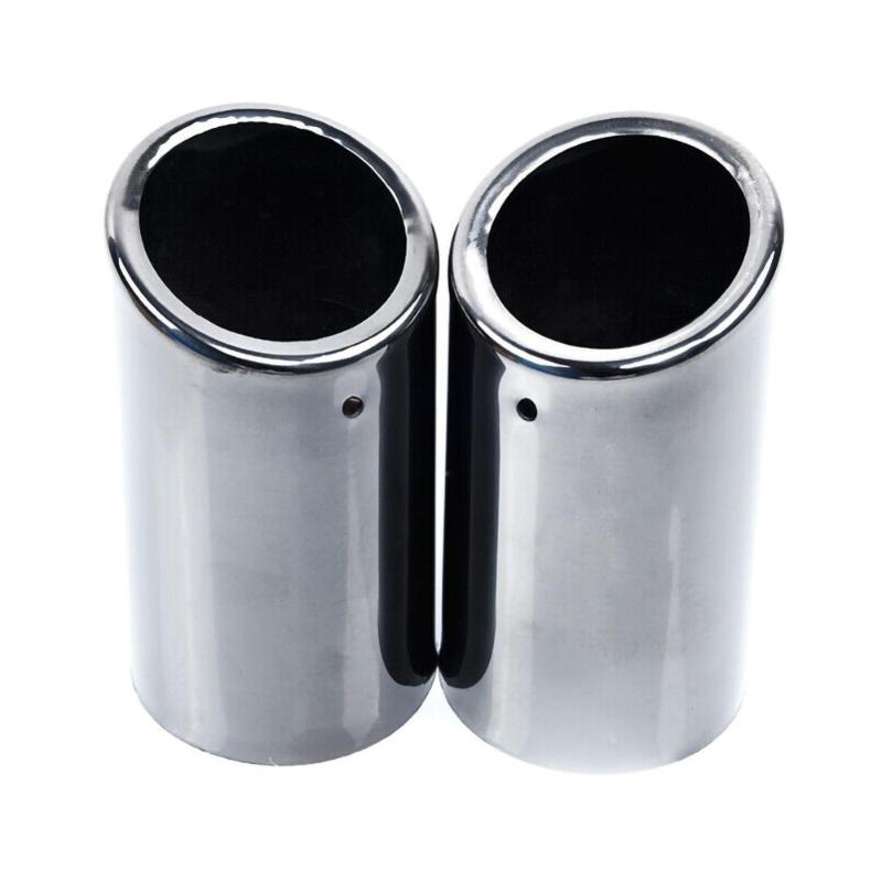 

2pcs Titanium Black Muffler Exhaust Tail Pipe Tip for E90 E92 325 325i 328i
