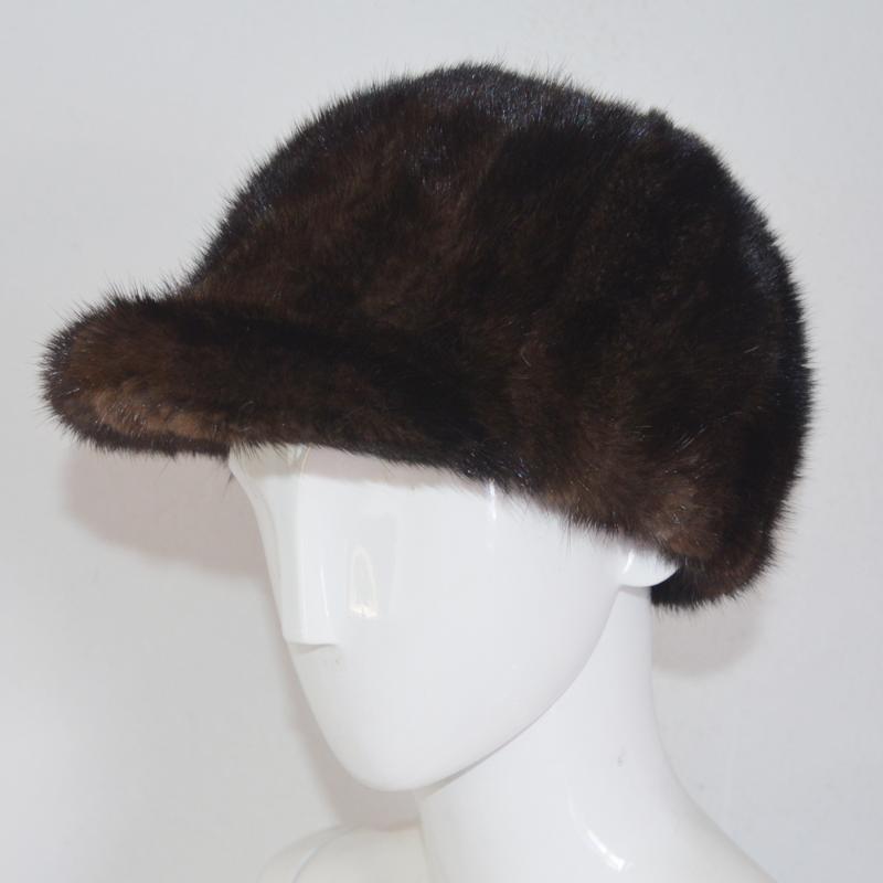 

China AU926 Knitted Hats for Women Genuine Natural Fur Pineapple Cap Winter Snow Beanie Hats Russian Real Fur Hat