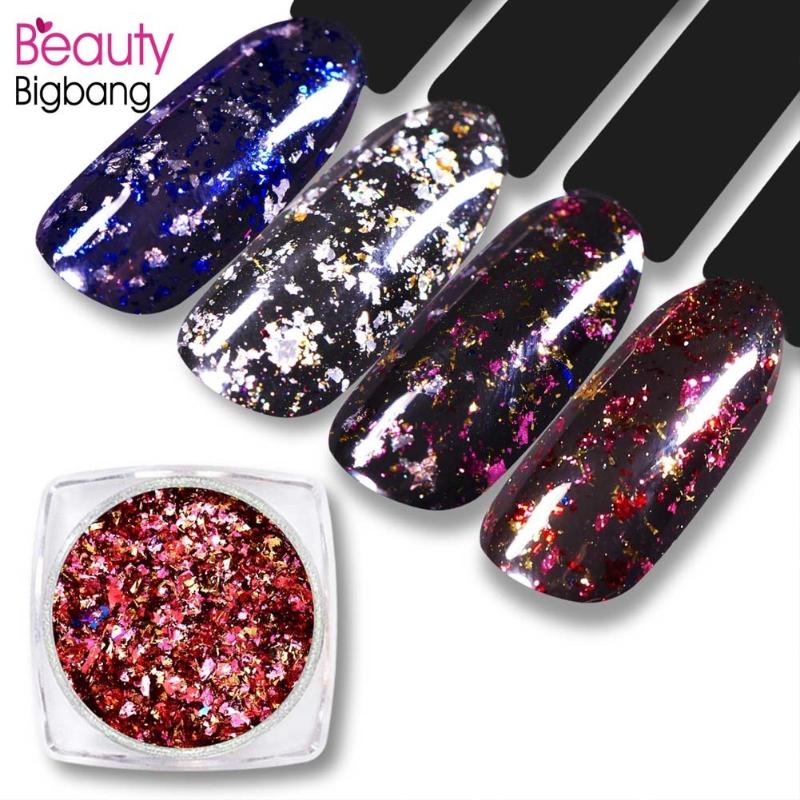 

1 Box BEAUTYBIGBANG 0.2g Nail Glitters Powder Art Decoration Sequins Paillettes