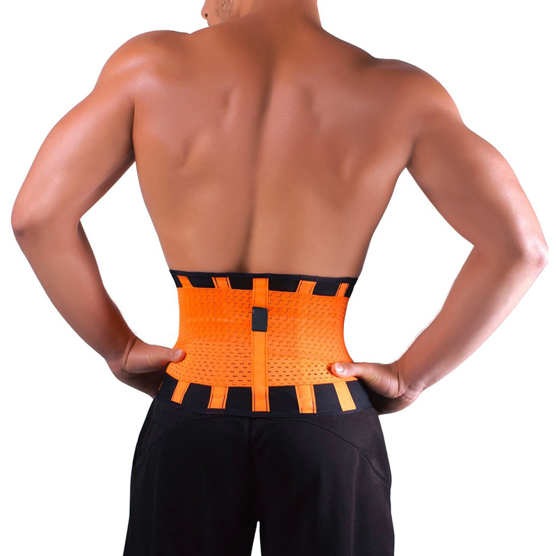 

Seven Color Back Brace Waist Belt Spine Support Breathable Lumbar Corset Orthopedic Device Back Brace, Random color
