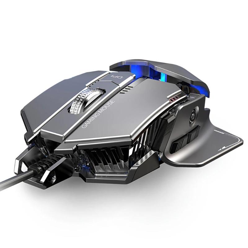 

Ergonomic Macro Programming RGB Backlight Gaming Mouse Players Computer Accessories USB Wired Portable Optical For Laptop PC