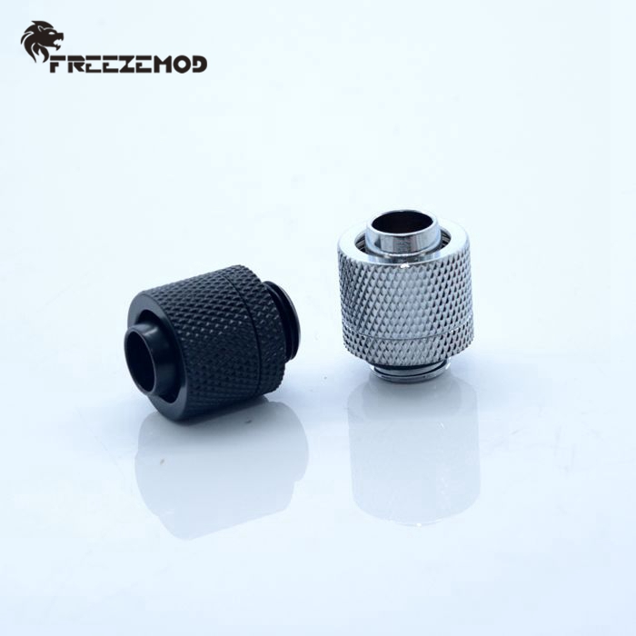 

FREEZEMOD Soft Tube Fitting Hose For 9.5X12.7mm PVC Tube silicone fittings G1/4'' external thread MOD Computer water cooler