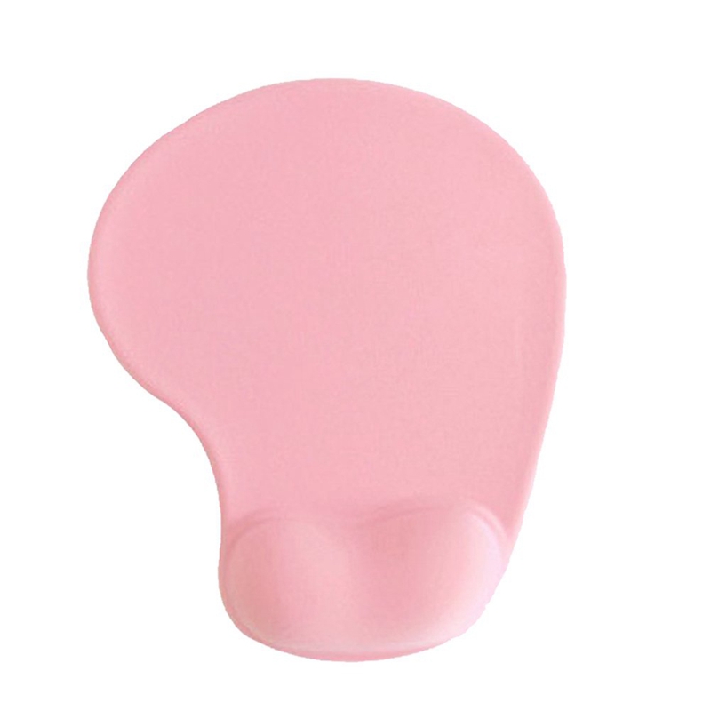 

Male Mouse Pad Supports Gel Wrist - Ergonomic Game Desktop Mouse Pad Wrist Rest Pink