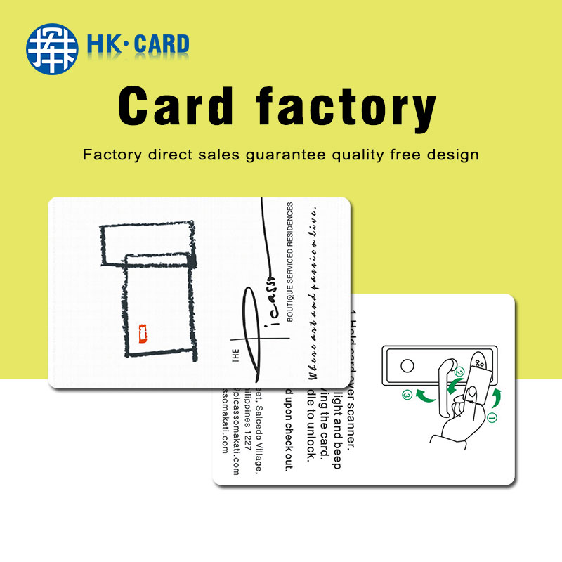 

Hotel Door Key Card Customized PVC Card Lock Smart