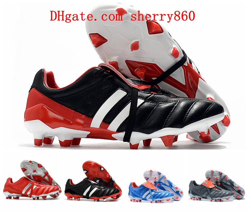 

2021 soccer shoes quality mens PREDATOR MANIA FG cleats VI football boots Tacos de futbol Trainers Sports, As picture 3