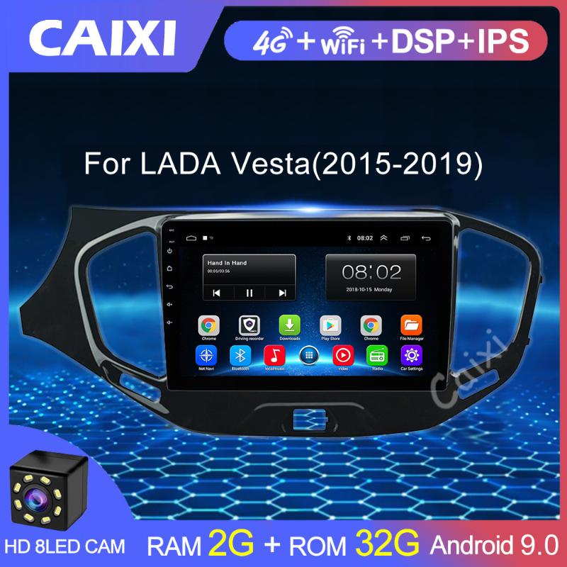 

CAIXI For Lada VESTA 2020-2020 Car Radio Multimedia Video Player Navigation GPS Android 9.0 Accessories Sedan No dvd 2 din car dvd