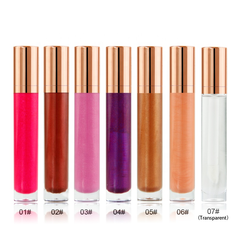 

High Quality Shimmer lipgloss wet liquid lipstick Shiny Lip gloss Waterproof Makeup cosmetic liquid lipstick Lip gloss 60pcs, Mixed color