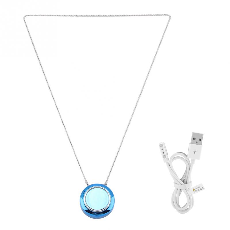 

Newest Air Purifier USB Portable Personal Wearable Necklace Negative Ionizer Anion Air cleaner Freshener